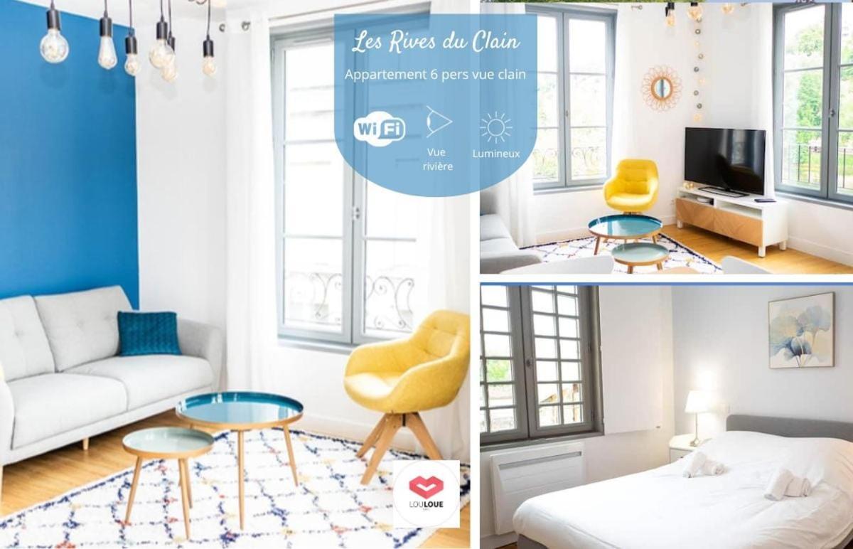 Les Rives Du Clain - Sublime T4 Au Bord De L'Eau Apartment Поатие Екстериор снимка